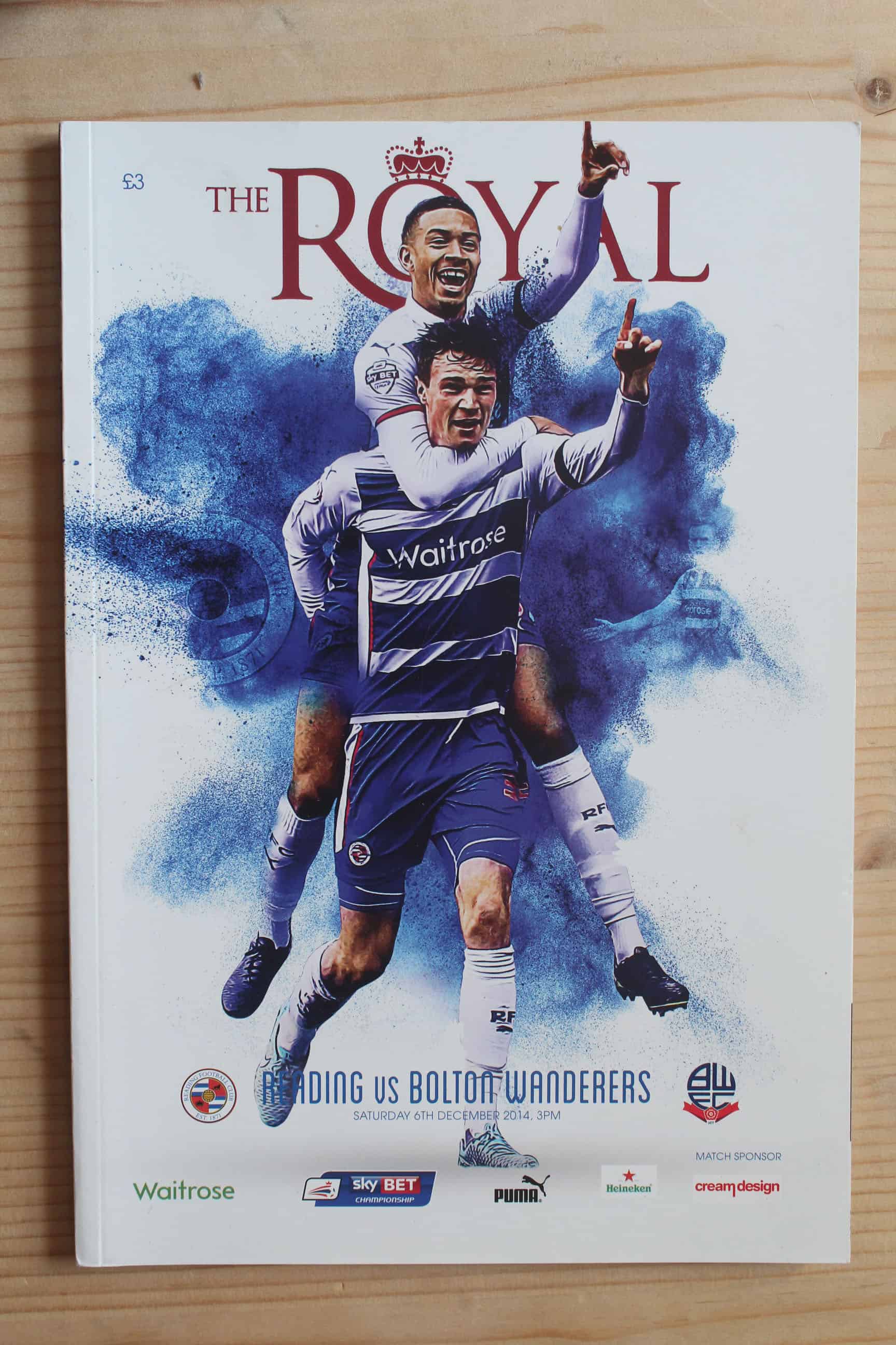 Reading FC v Bolton Wanderers FC